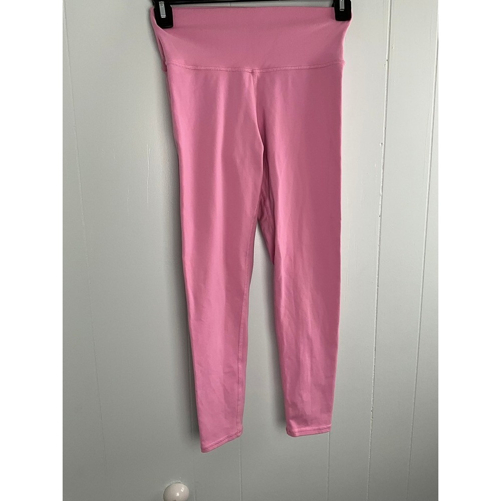 Alo Yoga High-Waist Airbrush Leggings Pink Medium RN 87370 Full Length Workout